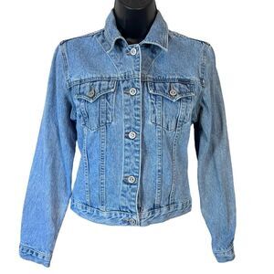 Y2K Squeeze Jeans Denim Trucker Jacket